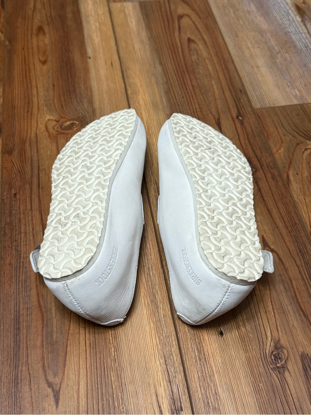 Birkenstock “Tracy” Shoes in Antique White - Picture 2 of 2
